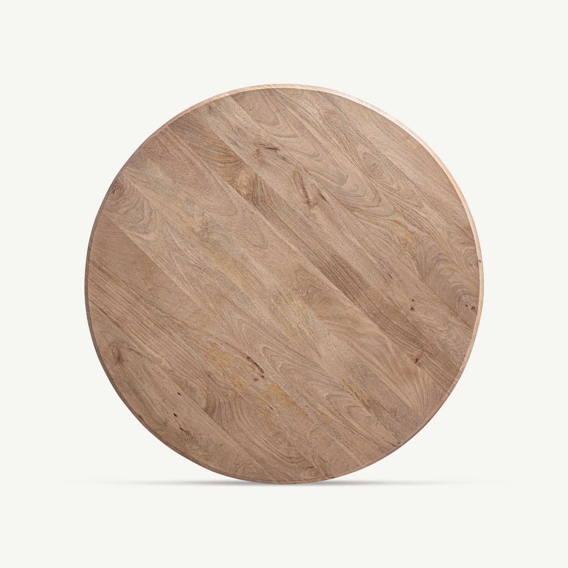 Table ronde bois manguier et fer noir | VICAL Ardoix | REMO-HOME, mobilier design et décoration d'intérieur