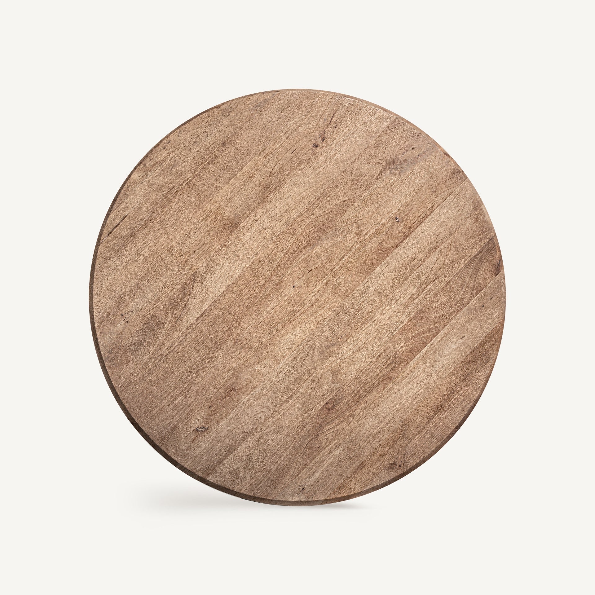 Table ronde bois manguier et fer noir | VICAL Ardoix | REMO-HOME, mobilier design et décoration d'intérieur