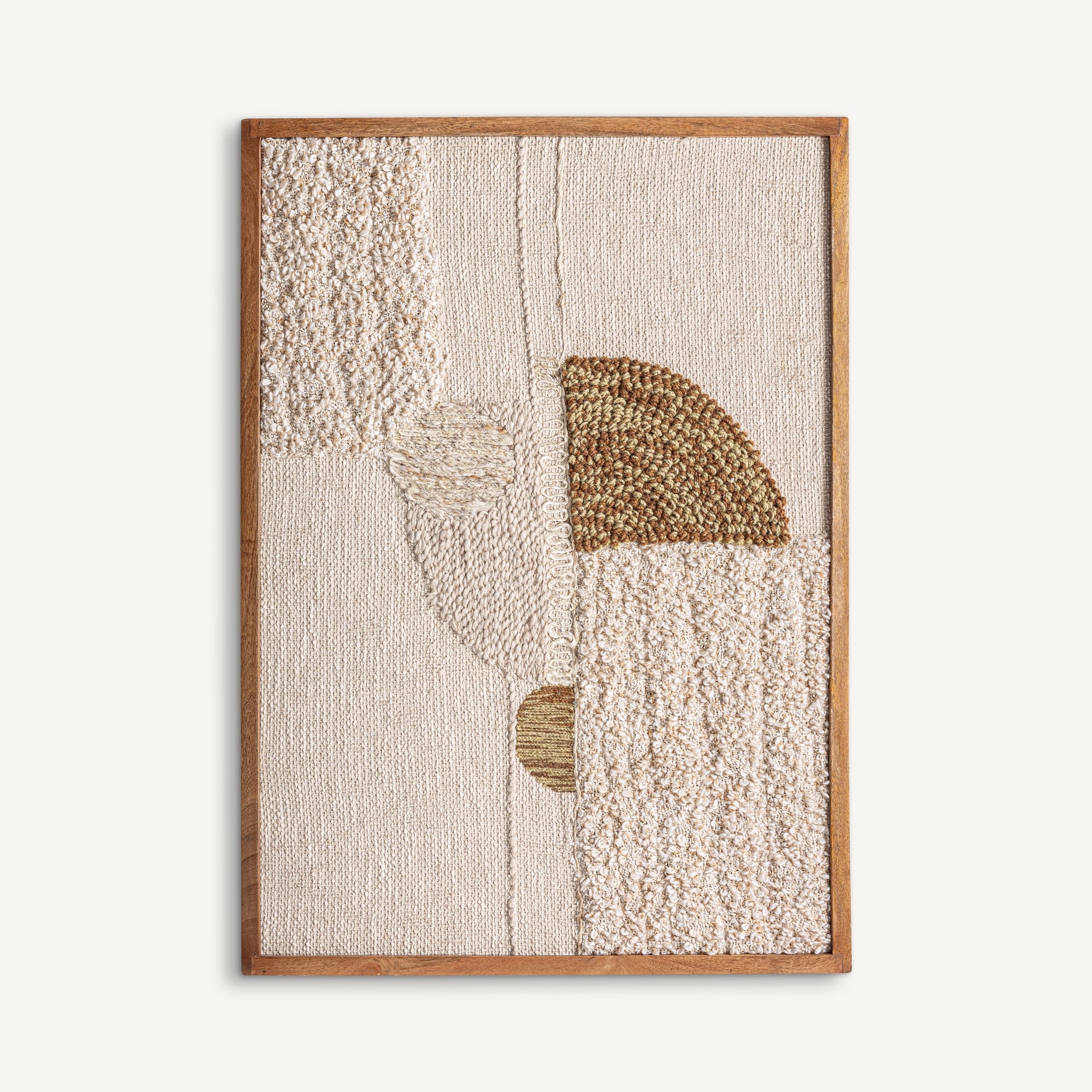 Tableau abstraction texturée bleu et vert | VICAL Tum | REMO-HOME, mobilier design et décoration d'intérieur