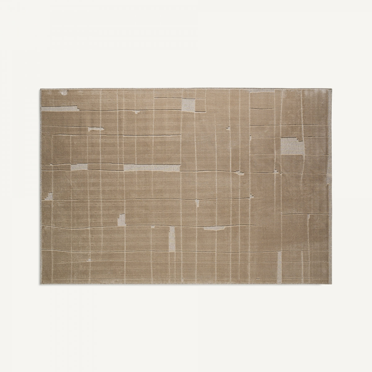 Tapis en tissu beige 200 x 290 cm | Vical Ivana | REMO-HOME, mobilier et décoration d'intérieur
