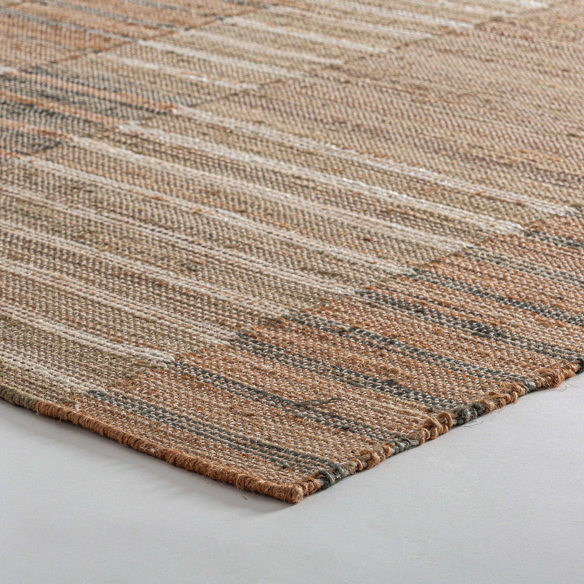 Tapis jute coton lignes verticales 300 x 200 cm | VICAL Kaela | REMO-HOME, mobilier design et décoration d'intérieur