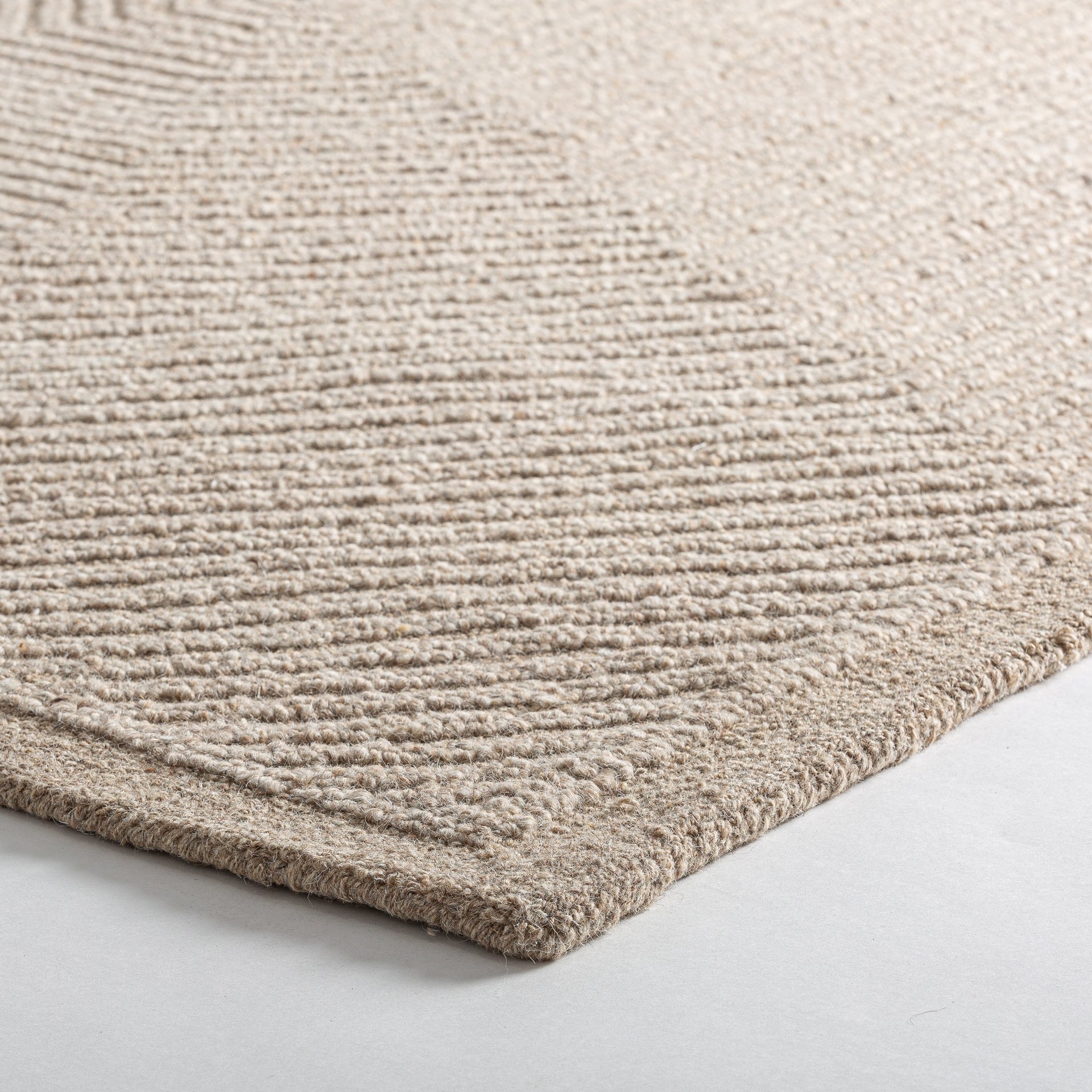 Tapis laine tons marrons texturé 300 x 200 cm | VICAL Suzue | REMO-HOME, mobilier design et décoration d'intérieur