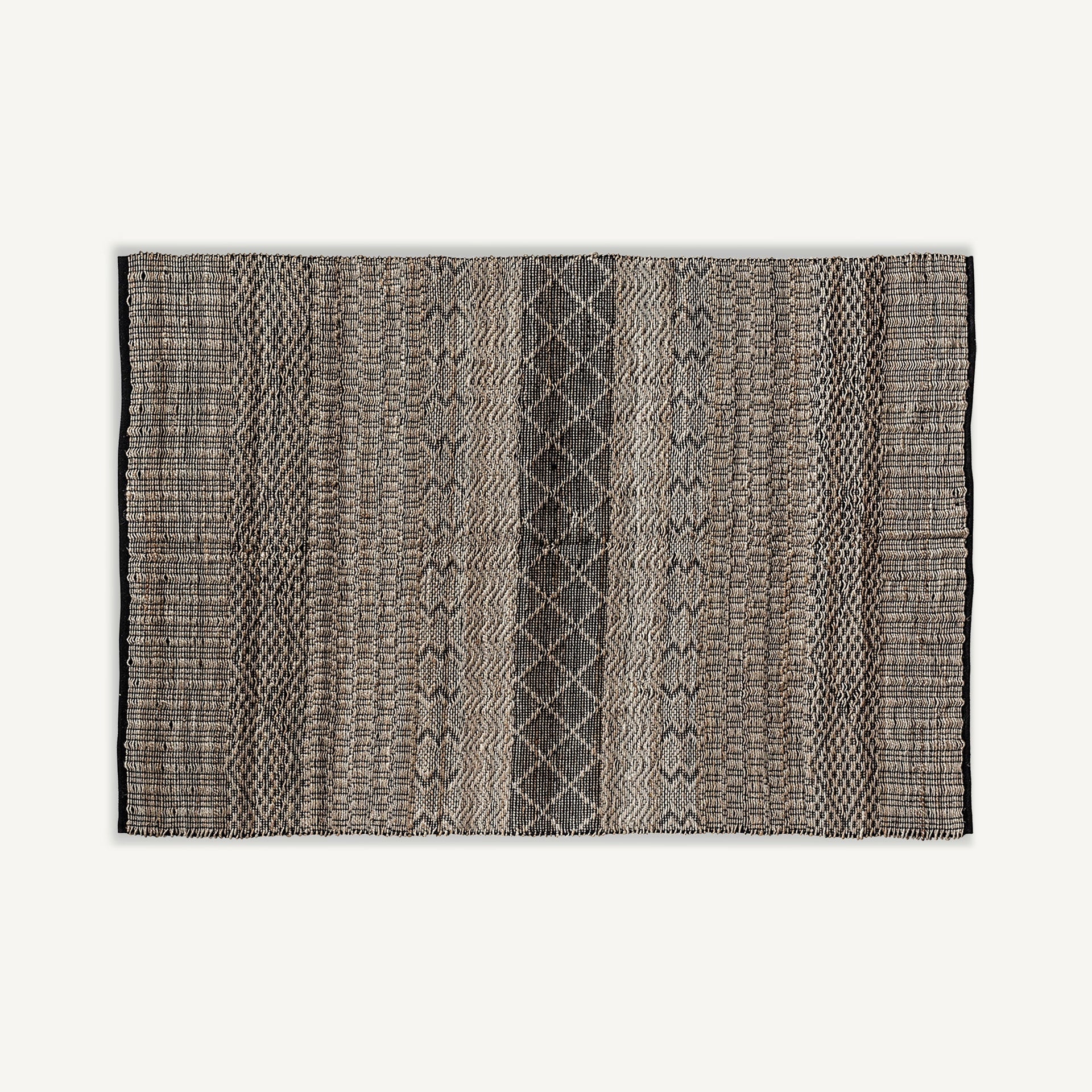 Tapis rectangulaire coton et chanvre 200 x 300 cm | VICAL Kelia | REMO-HOME, mobilier design et décoration d'intérieur
