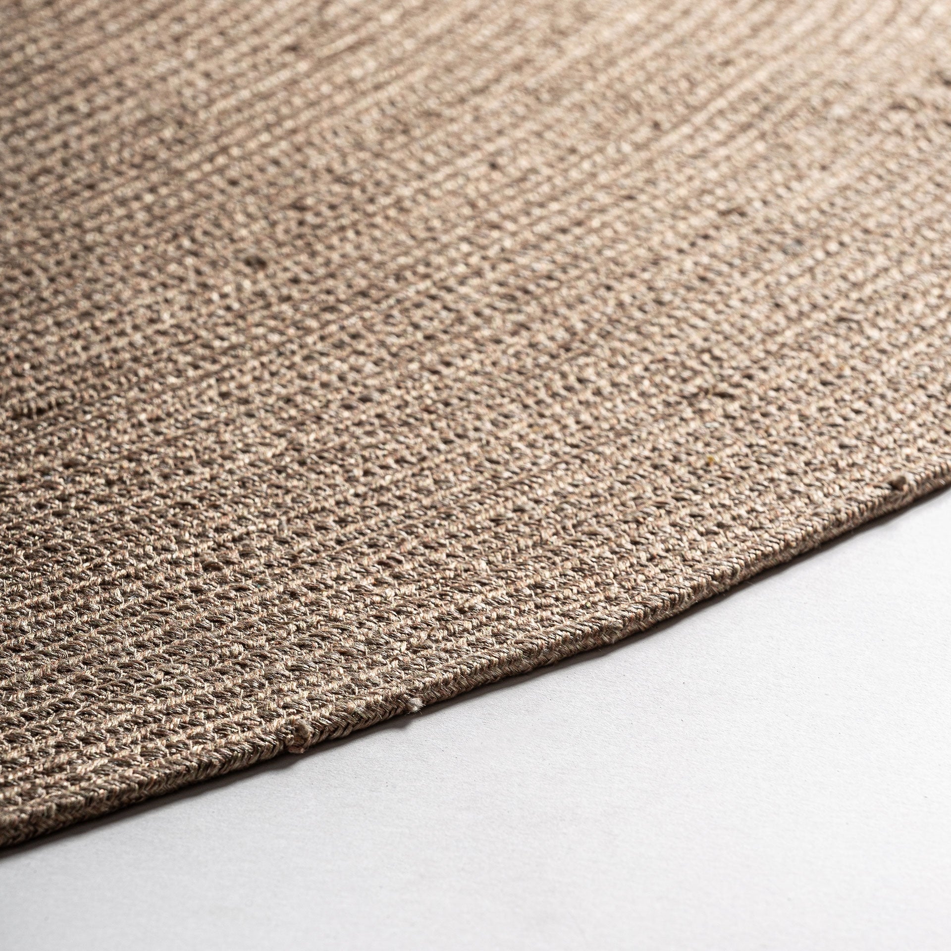 Tapis rond polypropylène recyclé sable 345 x 345cm | VICAL | REMO-HOME, mobilier design et décoration d'intérieur