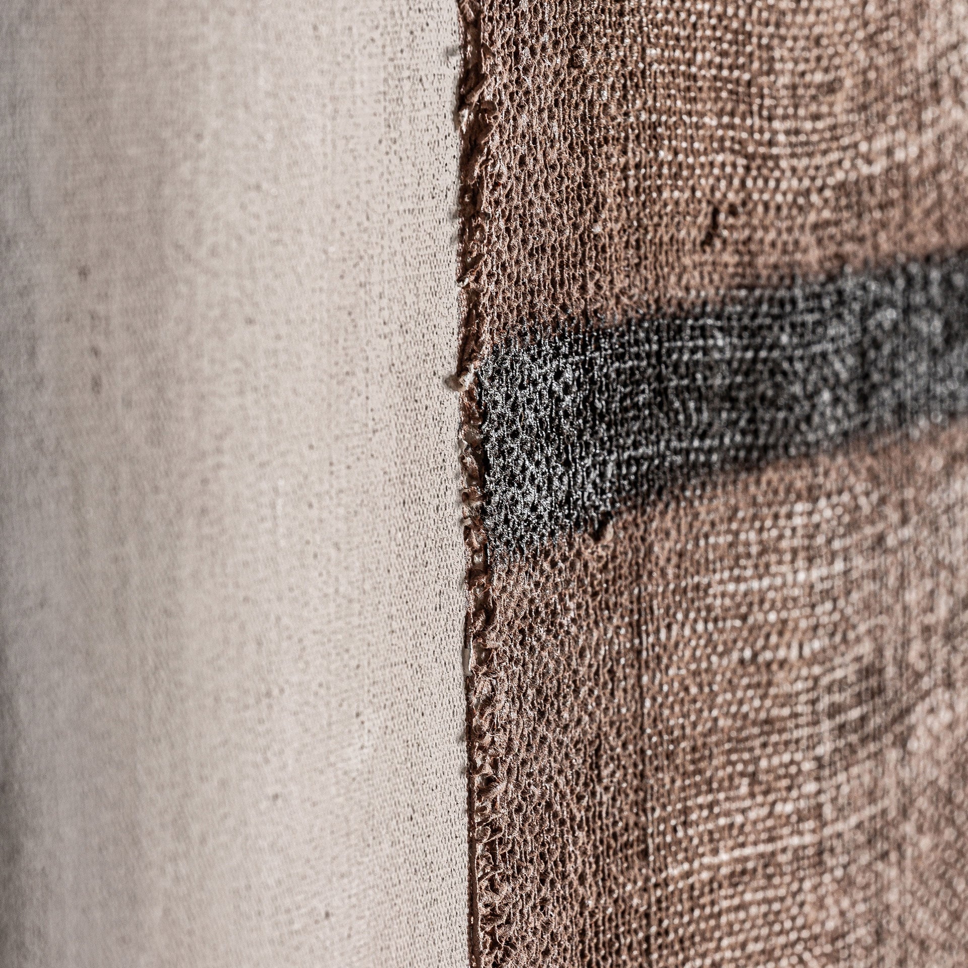 Toile art marron et bois tropical | VICAL Hernan | REMO-HOME, mobilier design et décoration d'intérieur