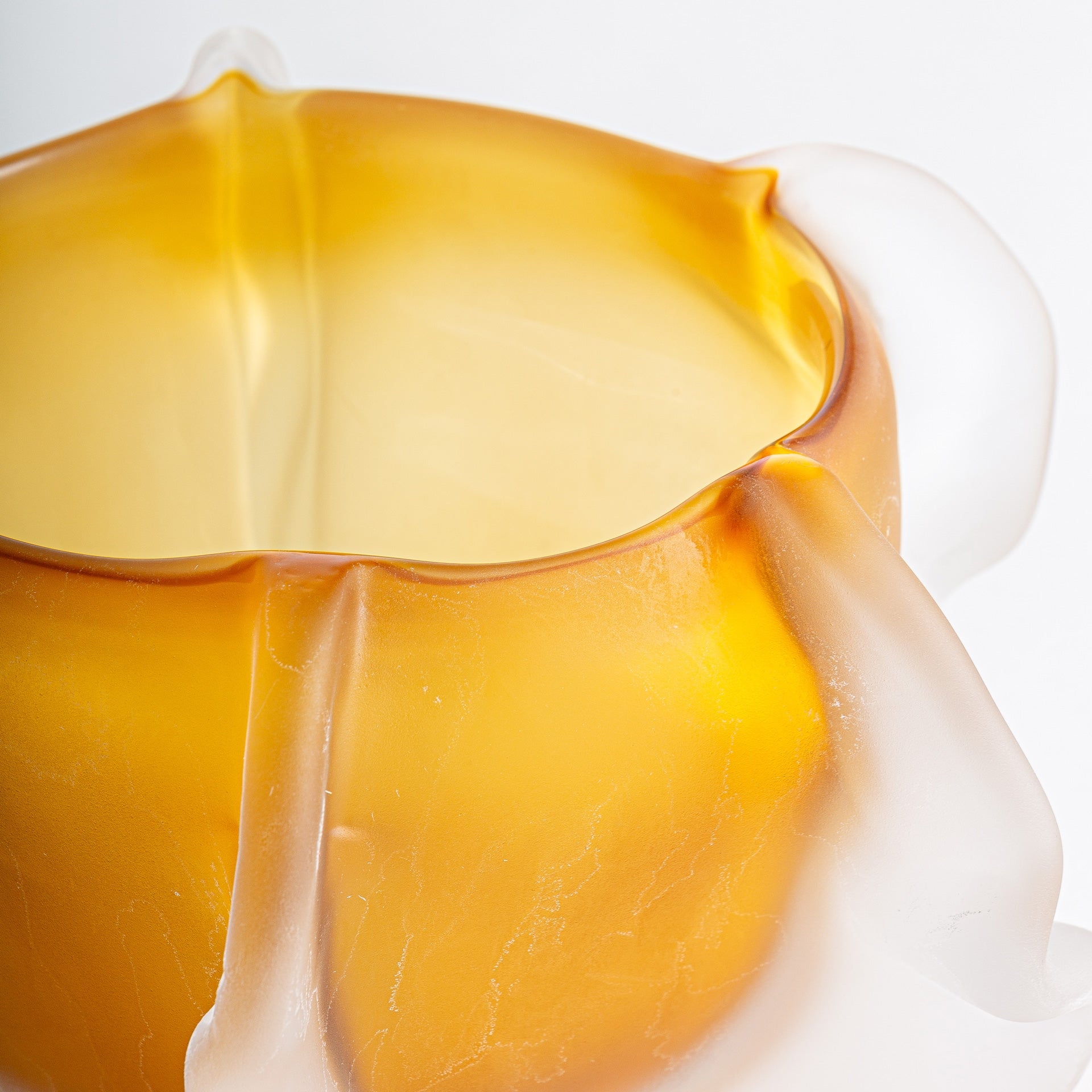 Vase Verre Ambré 17cm | VICAL Mizuki | REMO-HOME, mobilier design et décoration d'intérieur