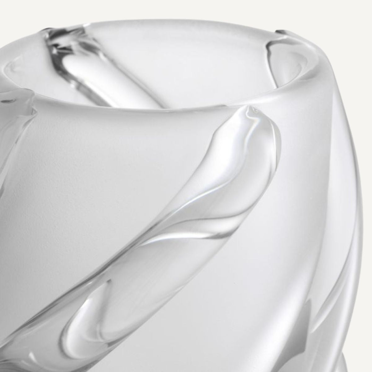 Vase en verre blanc | Eichholtz Celestino S | REMO-HOME, mobilier et décoration d'intérieur