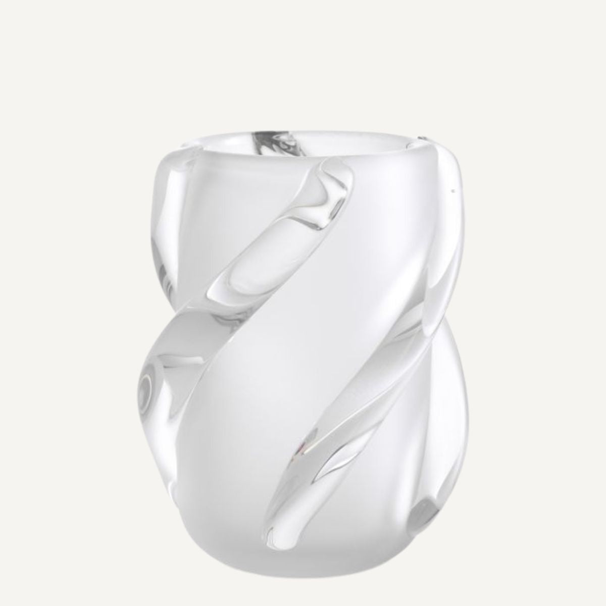 Vase en verre blanc | Eichholtz Celestino S | REMO-HOME, mobilier et décoration d'intérieur