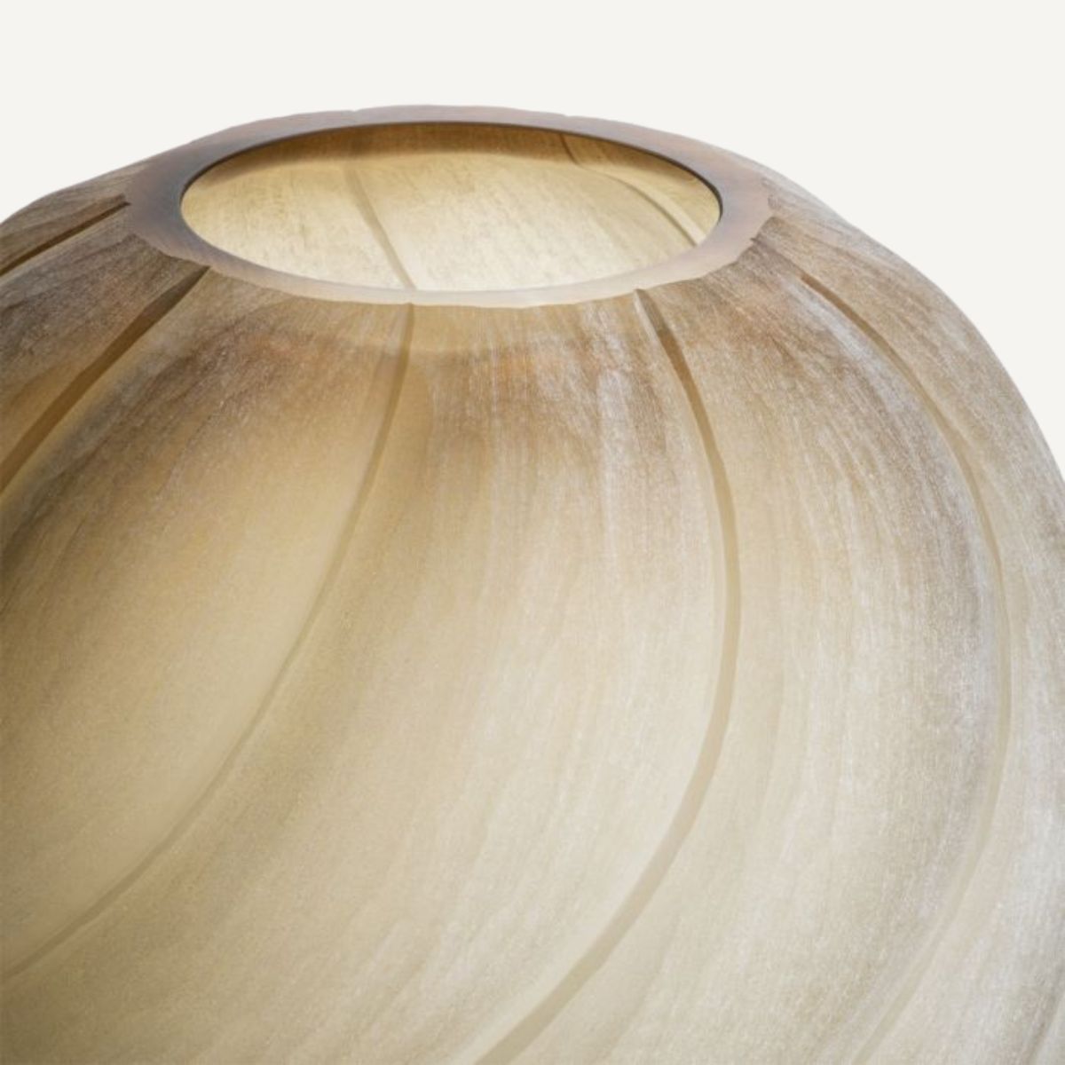 Vase en verre marron clair | Eichholtz Sicilia L | REMO-HOME, mobilier et décoration d'intérieur