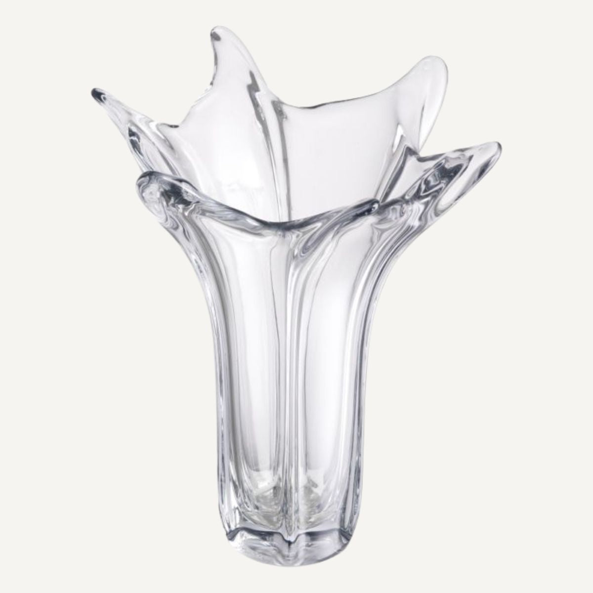 Vase en verre soufflé transparent | Eichholtz Sutter | REMO-HOME, mobilier et décoration d'intérieur