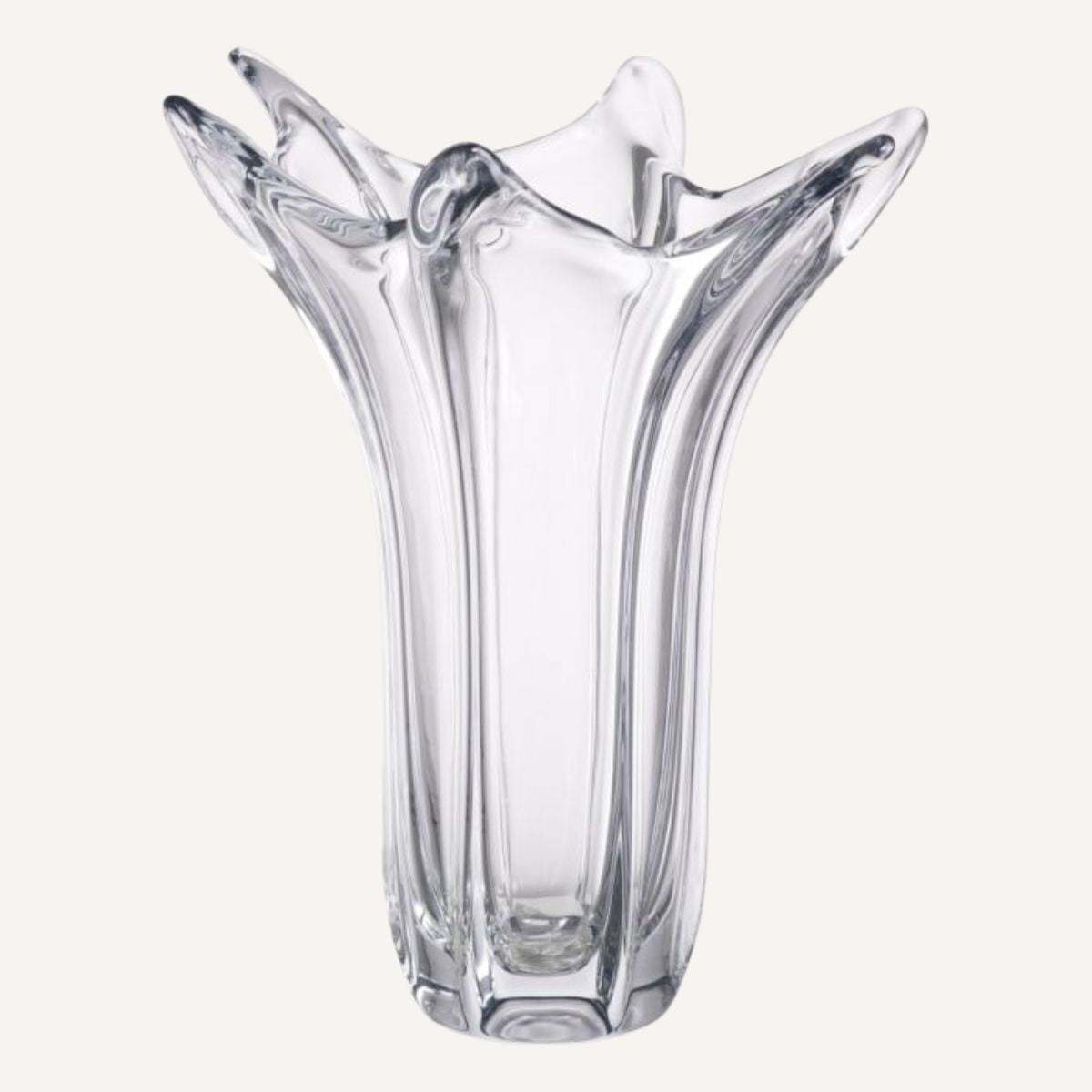 Vase en verre soufflé transparent | Eichholtz Sutter | REMO-HOME, mobilier et décoration d'intérieur