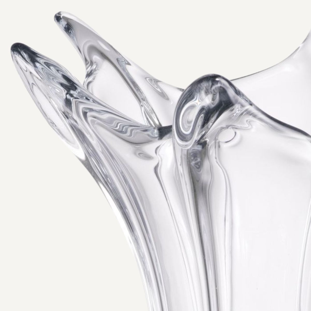 Vase en verre soufflé transparent | Eichholtz Sutter | REMO-HOME, mobilier et décoration d'intérieur