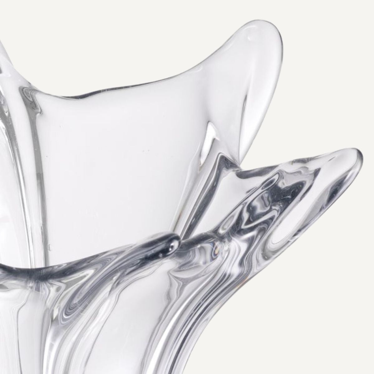 Vase en verre soufflé transparent | Eichholtz Sutter | REMO-HOME, mobilier et décoration d'intérieur