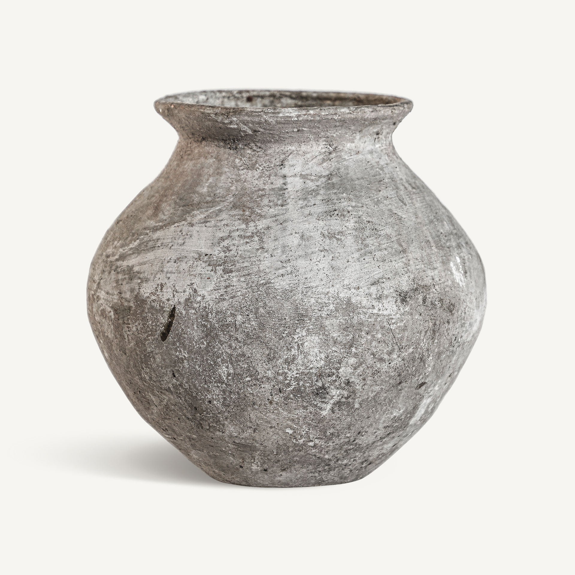 Vase terracotta grise vieillie | VICAL Krisse | REMO-HOME, mobilier design et décoration d'intérieur