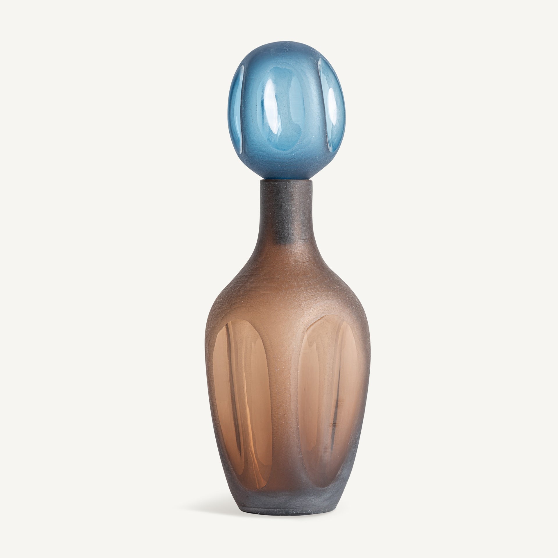 Vase verre marron 58cm | VICAL Mei | REMO-HOME, mobilier design et décoration d'intérieur