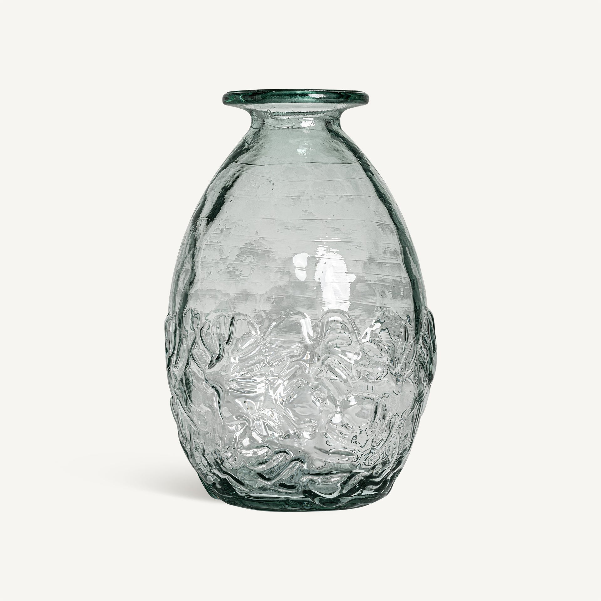 Vase verre recyclé transparent | VICAL Sumaya | REMO-HOME, mobilier design et décoration d'intérieur
