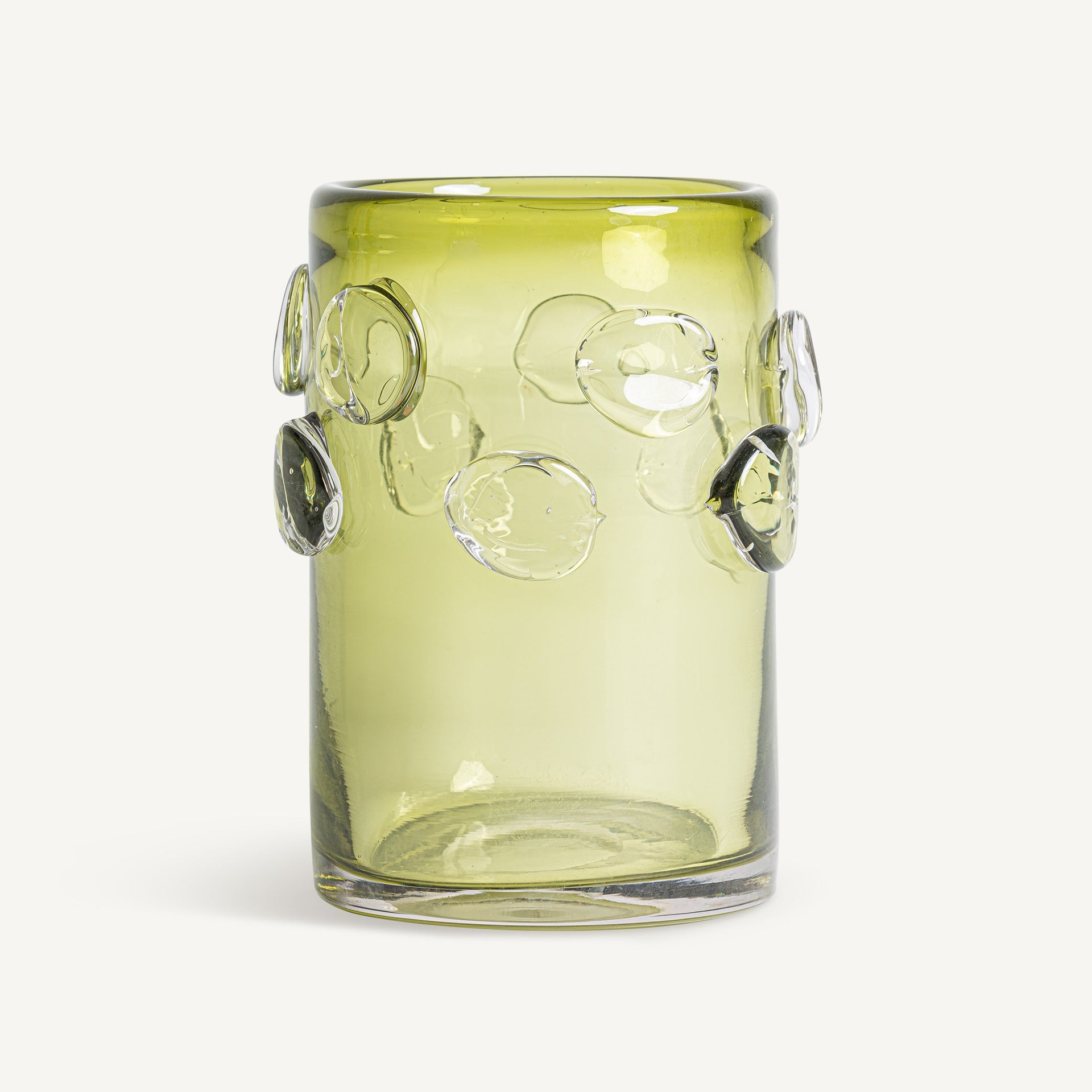 Vase verre vert translucide 31cm | VICAL Kio | REMO-HOME, mobilier design et décoration d'intérieur