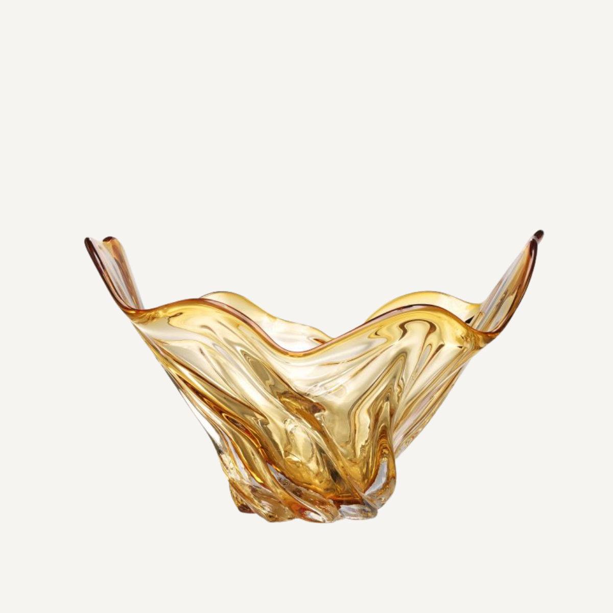 Vide poche en verre soufflé jaune | Eichholtz Ace | REMO-HOME, mobilier et décoration d'intérieur 
