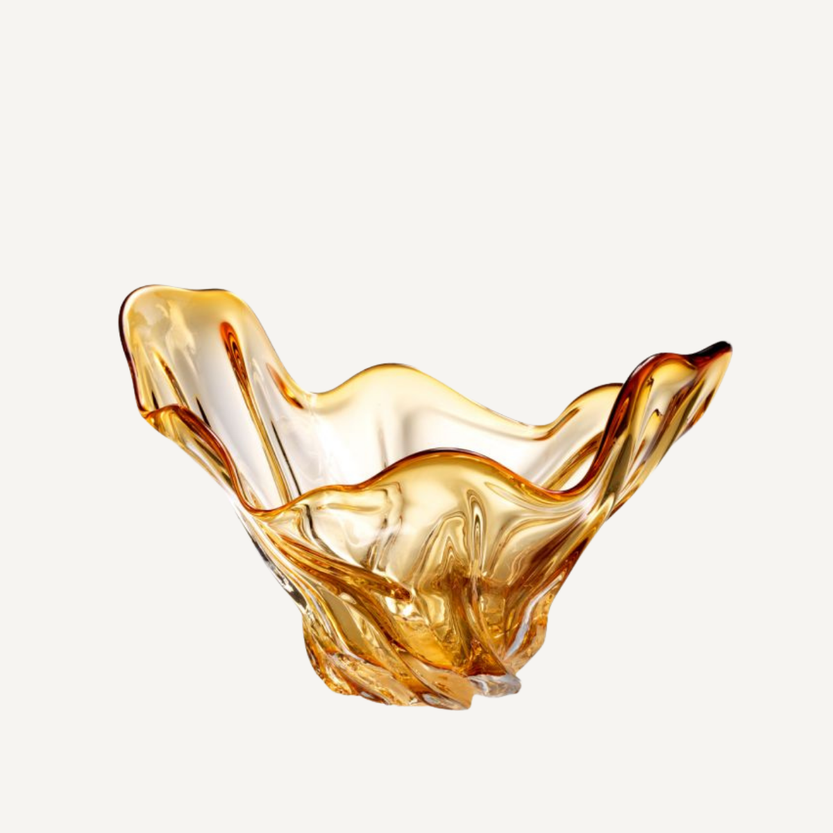 Vide poche en verre soufflé jaune | Eichholtz Ace | REMO-HOME, mobilier et décoration d'intérieur 
