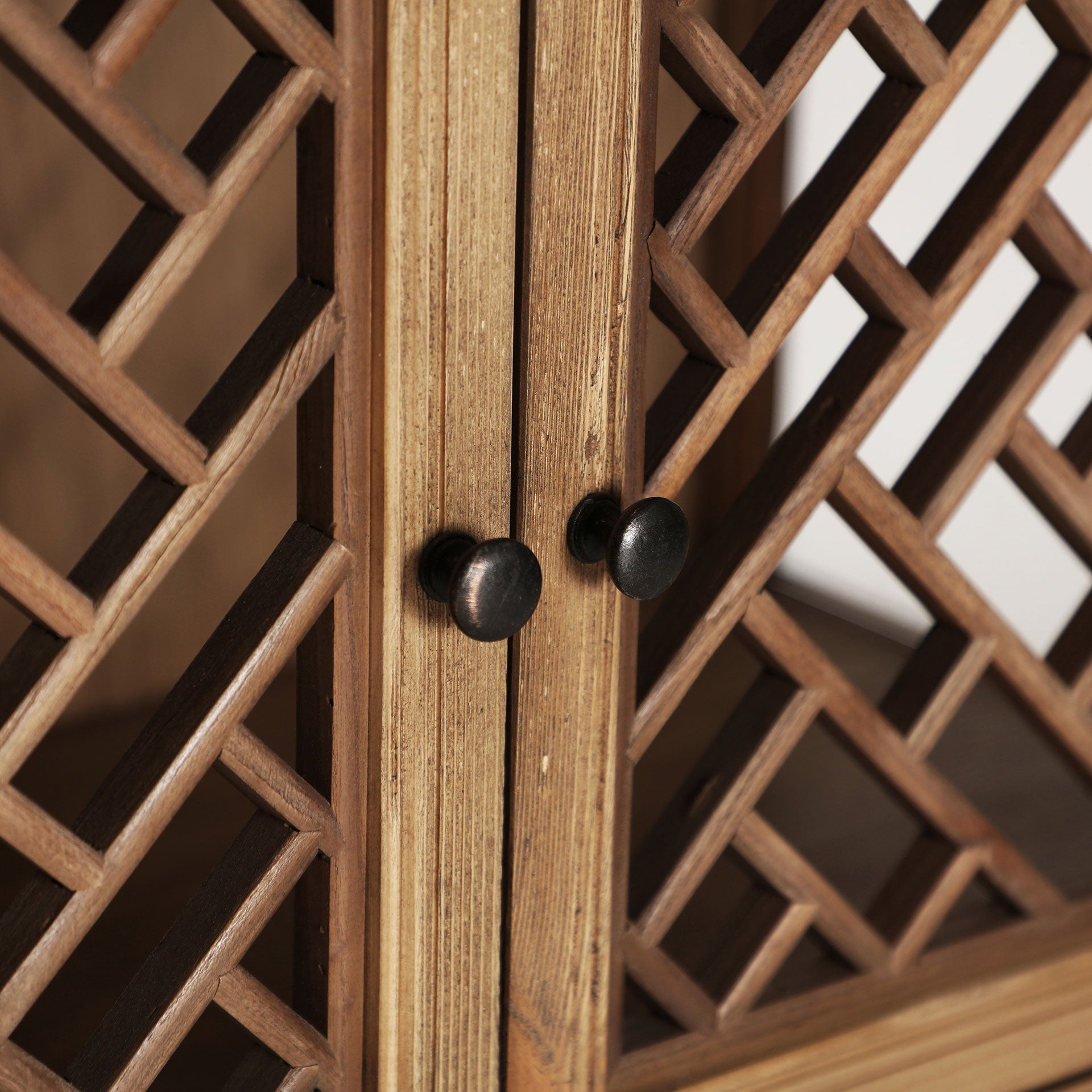 Vitrine modulable bois d'orme naturel colonial | VICAL Melnik | REMO-HOME, mobilier design et décoration d'intérieur