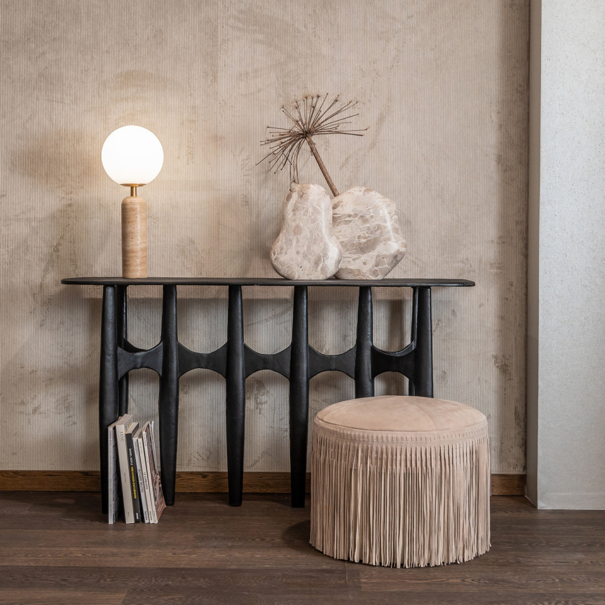 Console en bois noir | Dôme Deco Lima | REMO, mobilier et décoration d'intérieur