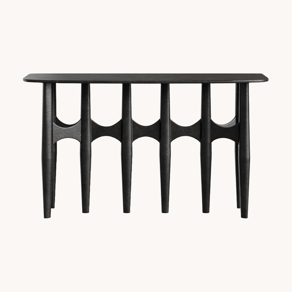 Console en bois noir | Dôme Deco Lima | REMO, mobilier et décoration d'intérieur