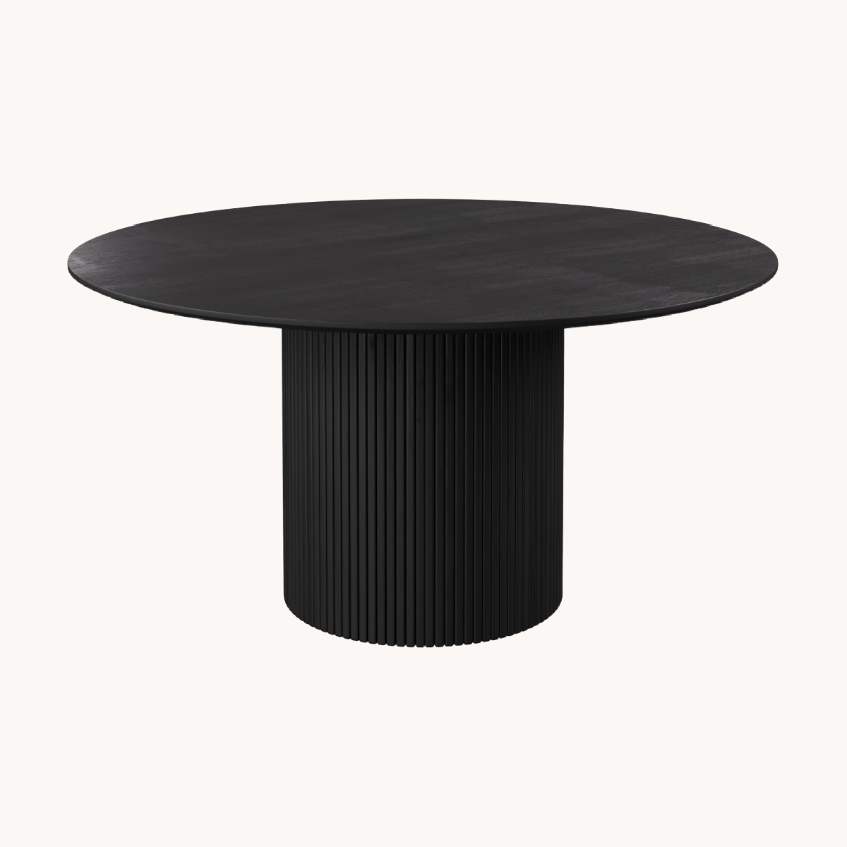 Table de salle à manger en bois noir | Dôme Deco Ravenna | REMO, mobilier et décoration d'intérieur