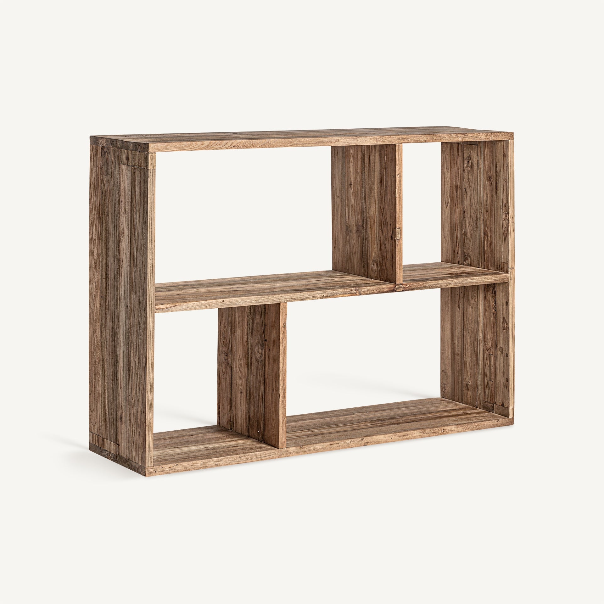 Étagère bois de chemin de fer marron | VICAL Lux | REMO-HOME, mobilier design et décoration d'intérieur